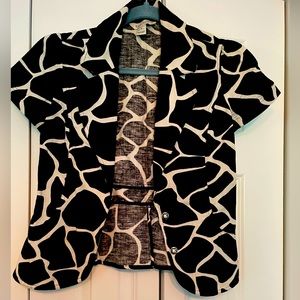 White House Black Market short sleeve blazer/jacket